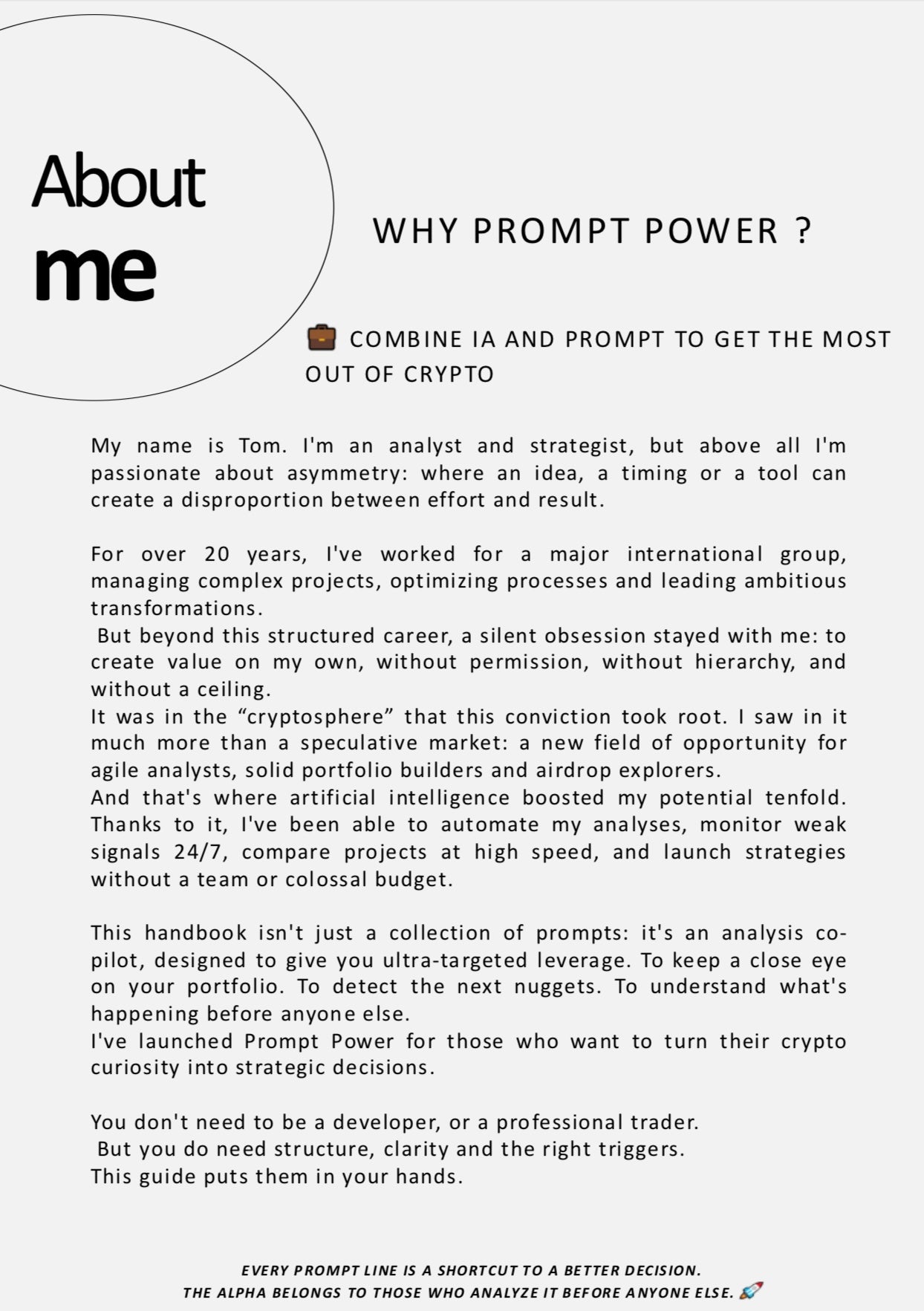 AI Kit for Crypto Analyst (Version 🇬🇧)