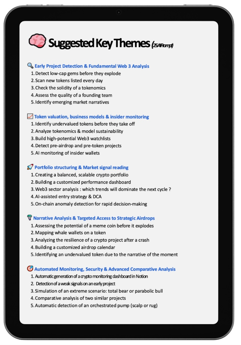 AI Kit for Crypto Analyst (Version 🇬🇧)